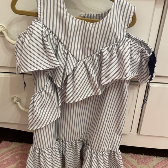 Habitual girl navy and white dress  from Bloomingdales - Picture 2 of 7